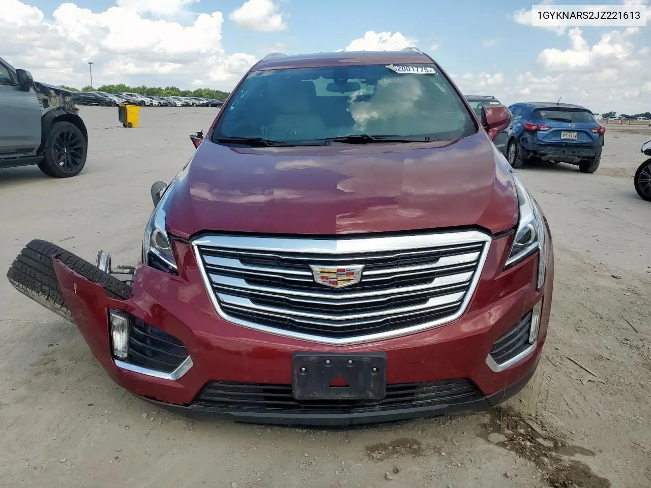 2018 Cadillac Xt5 VIN: 1GYKNARS2JZ221613 Lot: 62001775