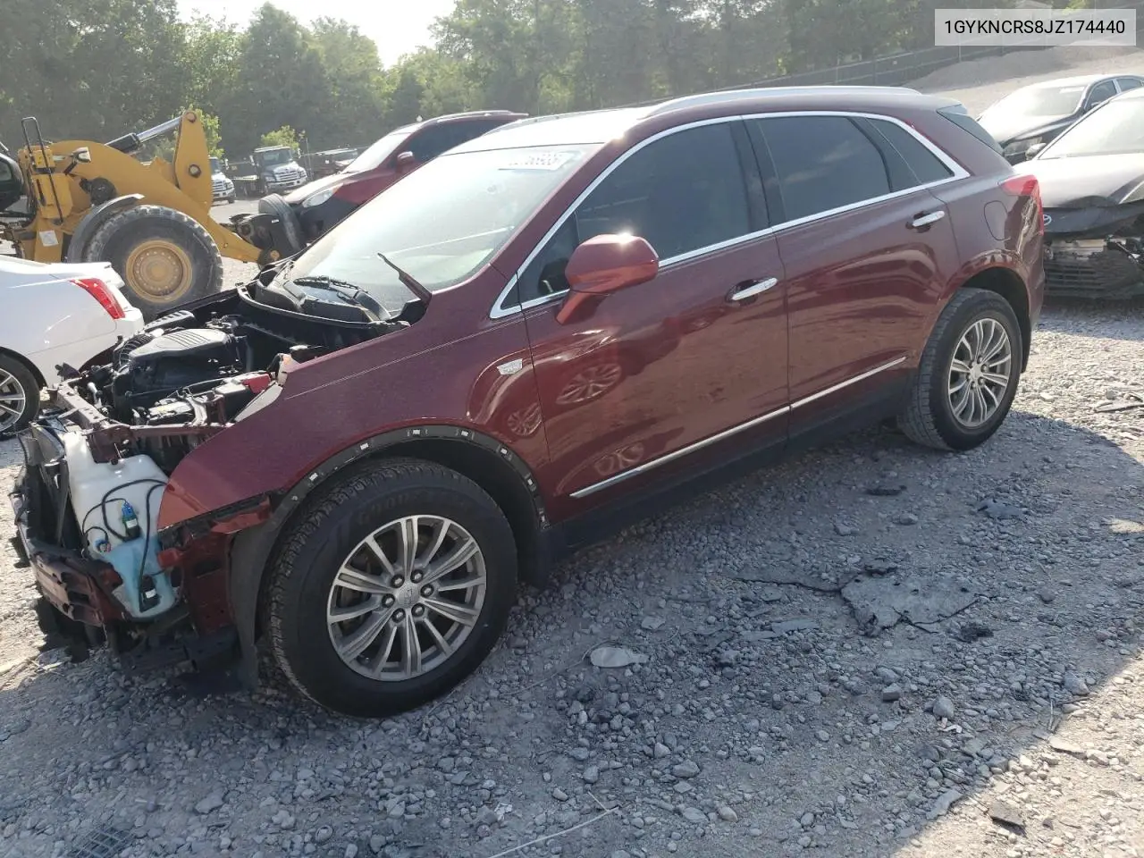 2018 Cadillac Xt5 Luxury VIN: 1GYKNCRS8JZ174440 Lot: 62168935