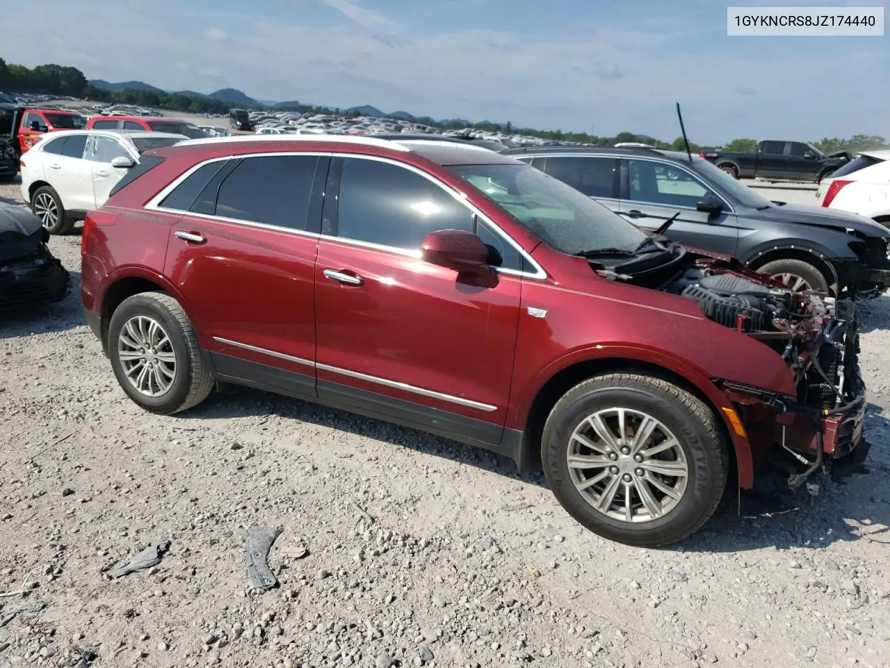 2018 Cadillac Xt5 Luxury VIN: 1GYKNCRS8JZ174440 Lot: 62168935