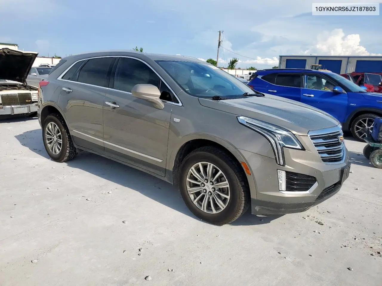 2018 Cadillac Xt5 Luxury VIN: 1GYKNCRS6JZ187803 Lot: 62267675