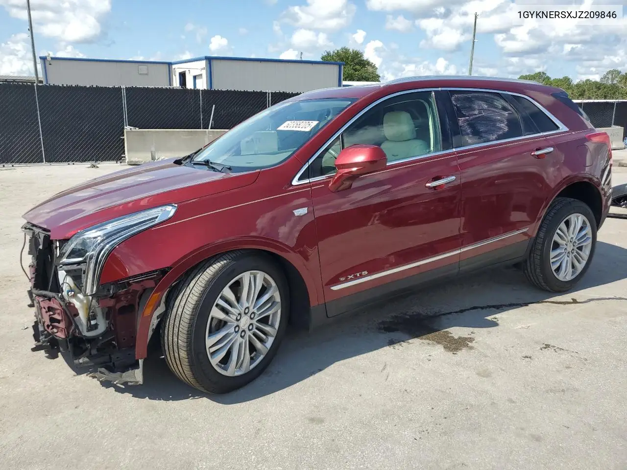 2018 Cadillac Xt5 Premium Luxury VIN: 1GYKNERSXJZ209846 Lot: 62358205