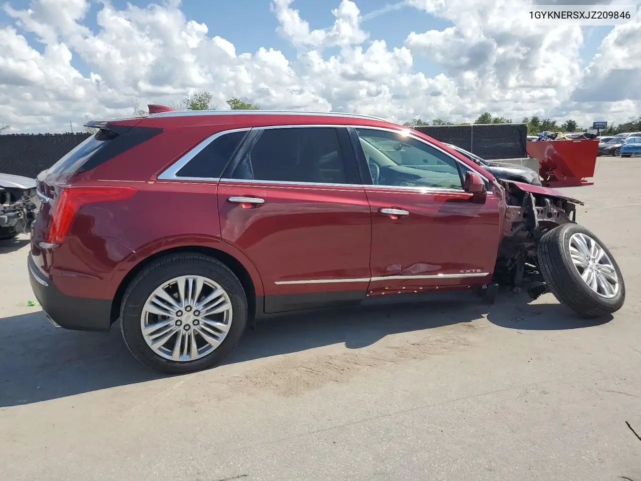 2018 Cadillac Xt5 Premium Luxury VIN: 1GYKNERSXJZ209846 Lot: 62358205