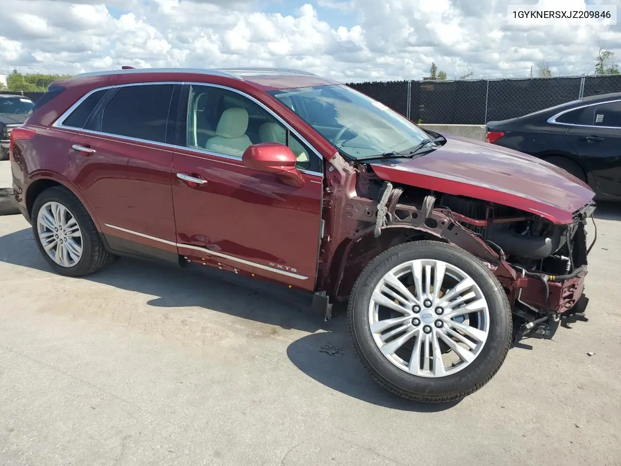 2018 Cadillac Xt5 Premium Luxury VIN: 1GYKNERSXJZ209846 Lot: 62358205