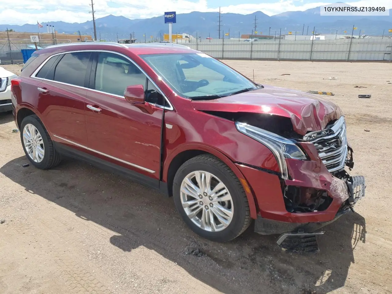 2018 Cadillac Xt5 Premium Luxury VIN: 1GYKNFRS5JZ139498 Lot: 62553595