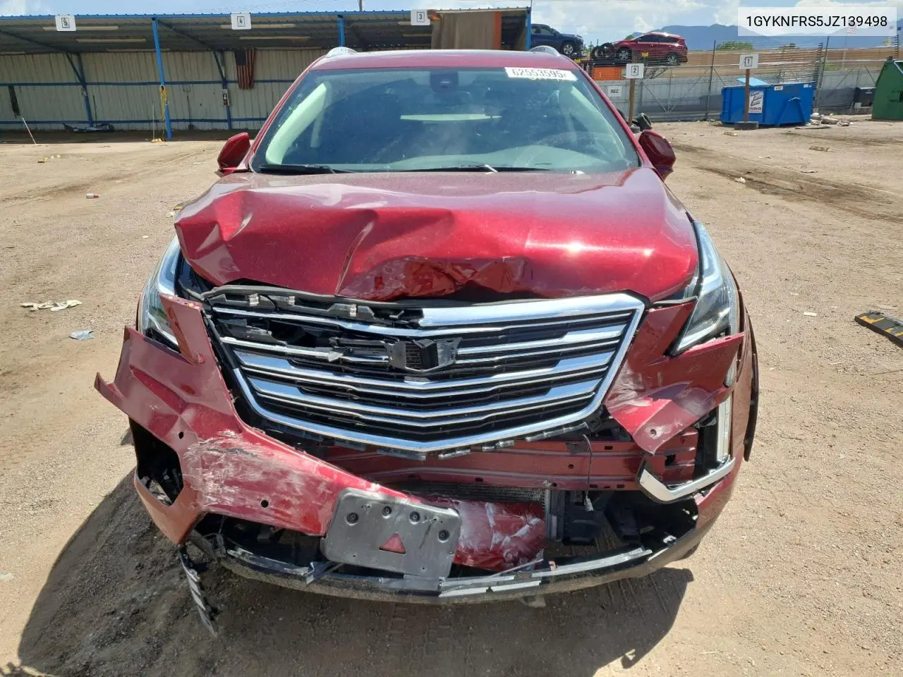 2018 Cadillac Xt5 Premium Luxury VIN: 1GYKNFRS5JZ139498 Lot: 62553595