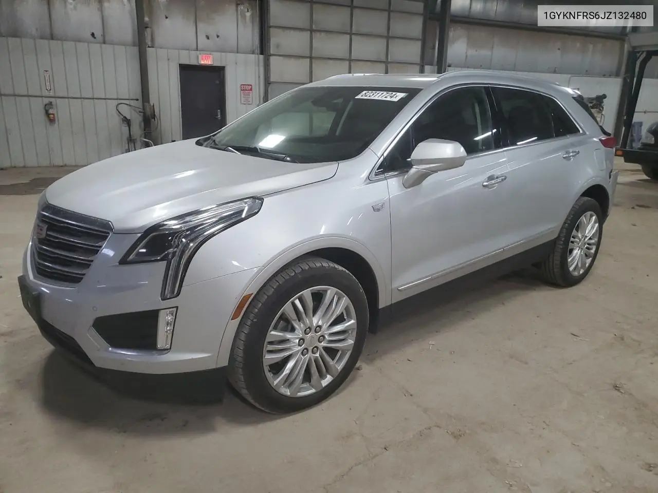 2018 Cadillac Xt5 Premium Luxury VIN: 1GYKNFRS6JZ132480 Lot: 82311724