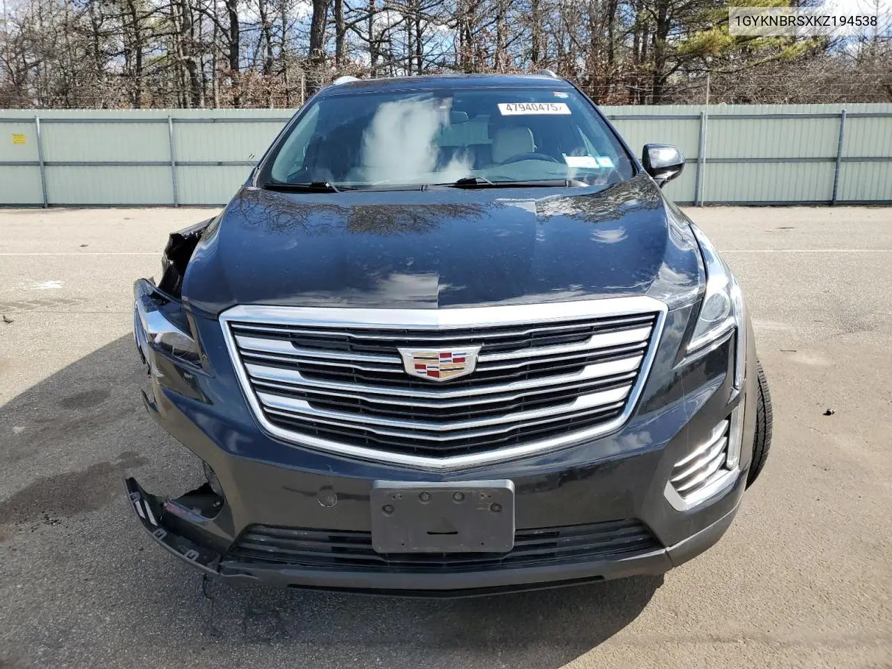 2019 Cadillac Xt5 VIN: 1GYKNBRSXKZ194538 Lot: 47940475