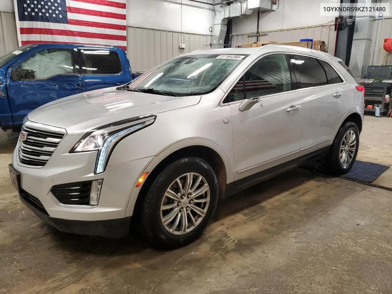 2019 Cadillac Xt5 Luxury VIN: 1GYKNDRS9KZ121480 Lot: 51164395