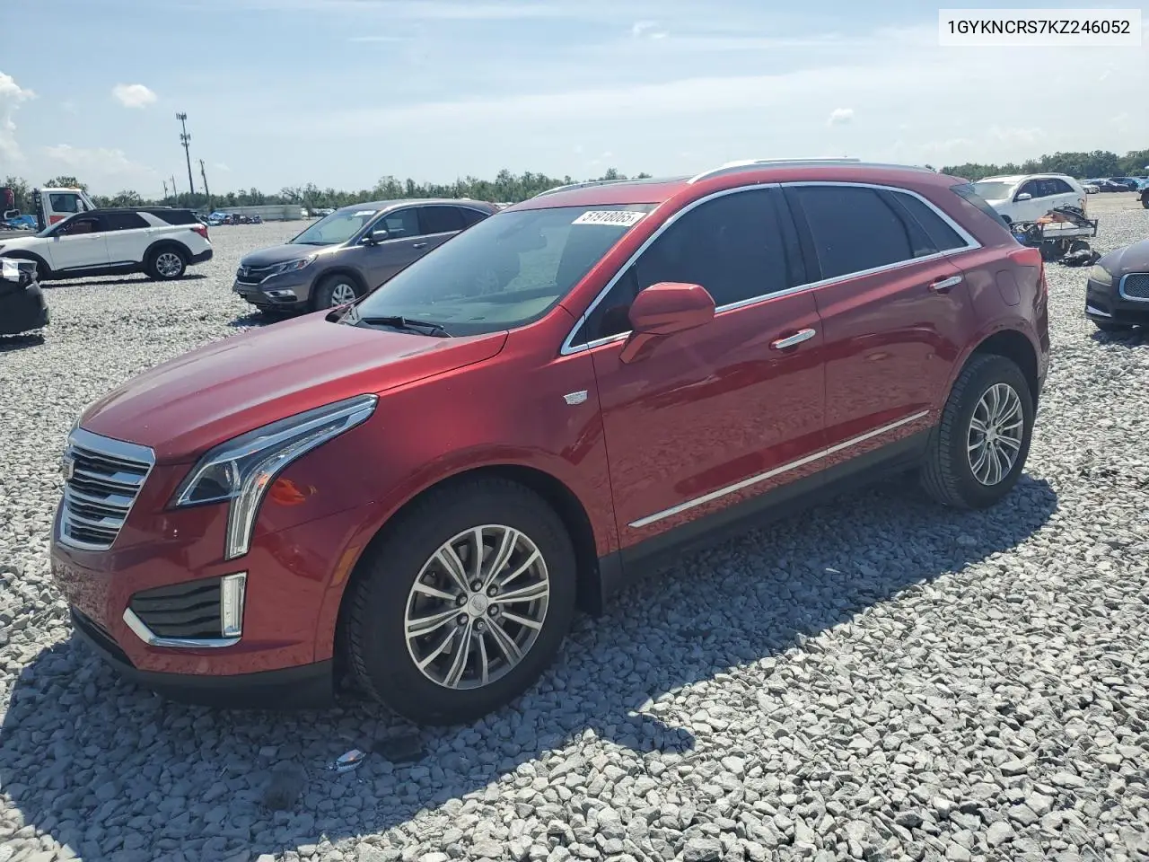 2019 Cadillac Xt5 Luxury VIN: 1GYKNCRS7KZ246052 Lot: 51918065