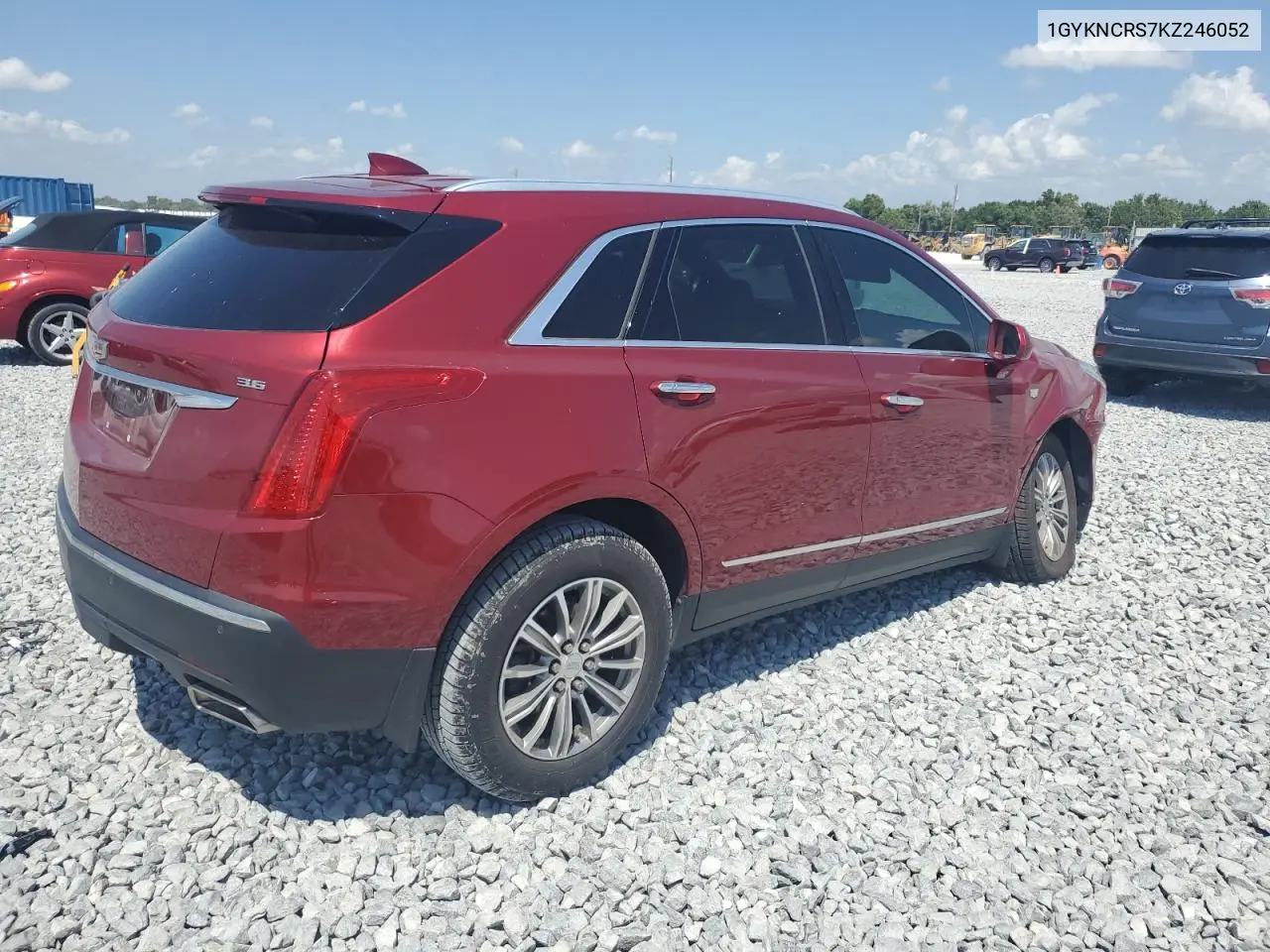 2019 Cadillac Xt5 Luxury VIN: 1GYKNCRS7KZ246052 Lot: 51918065