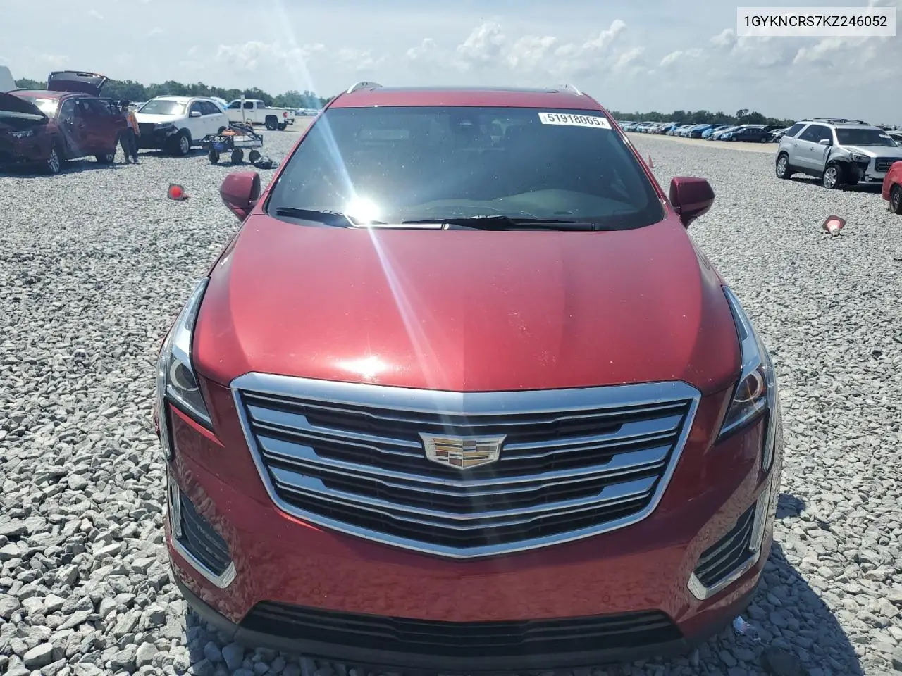 2019 Cadillac Xt5 Luxury VIN: 1GYKNCRS7KZ246052 Lot: 51918065