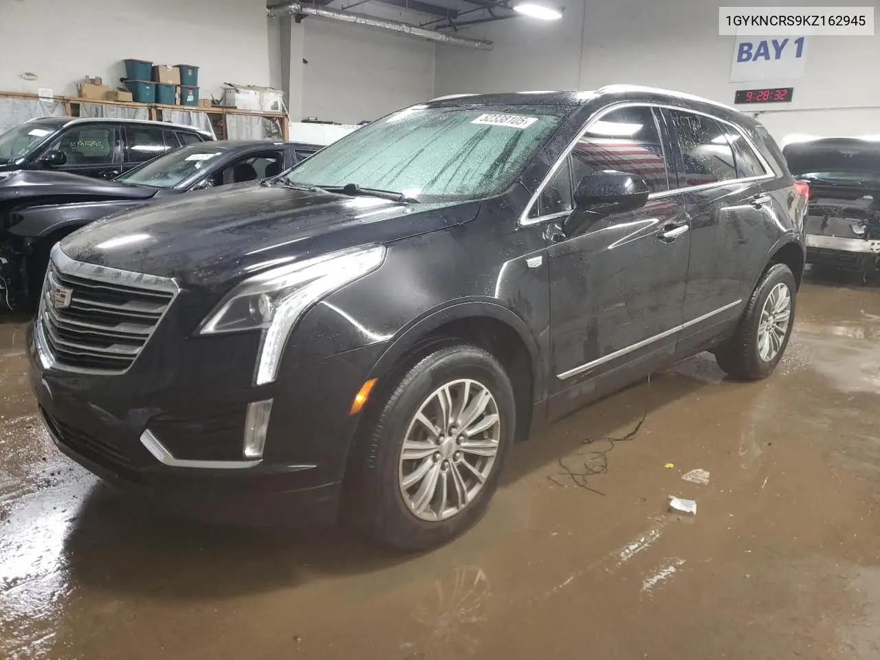2019 Cadillac Xt5 Luxury VIN: 1GYKNCRS9KZ162945 Lot: 52338105