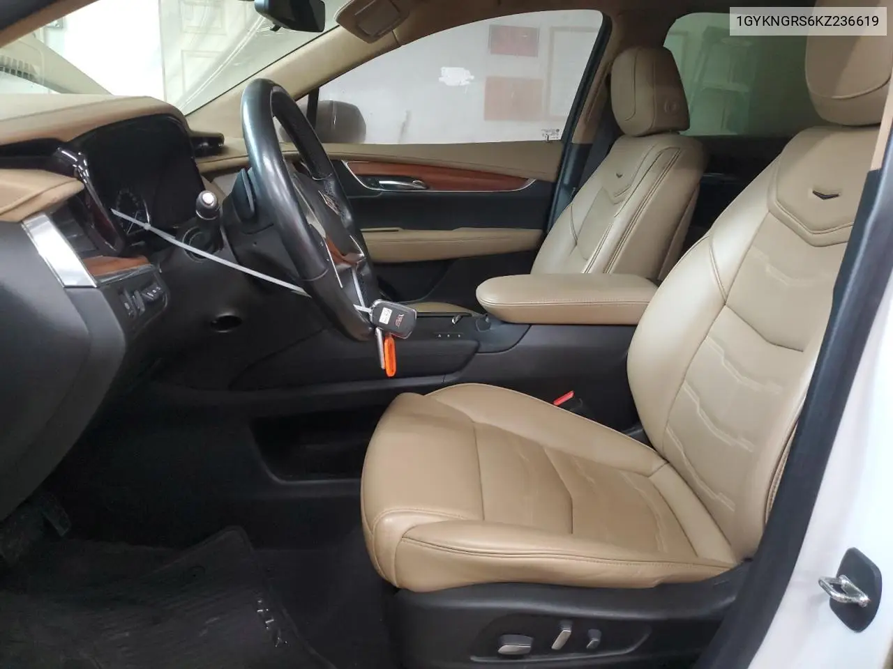 2019 Cadillac Xt5 Platinum VIN: 1GYKNGRS6KZ236619 Lot: 53372775