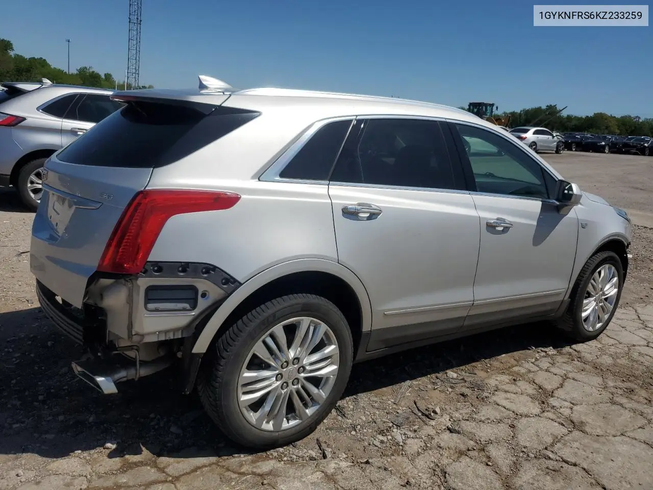 2019 Cadillac Xt5 Premium Luxury VIN: 1GYKNFRS6KZ233259 Lot: 53647695
