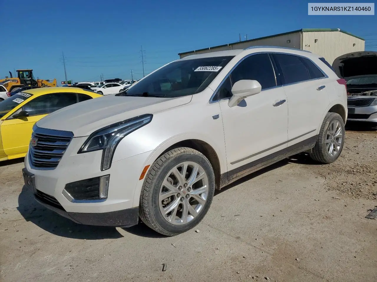 2019 Cadillac Xt5 VIN: 1GYKNARS1KZ140460 Lot: 55062285