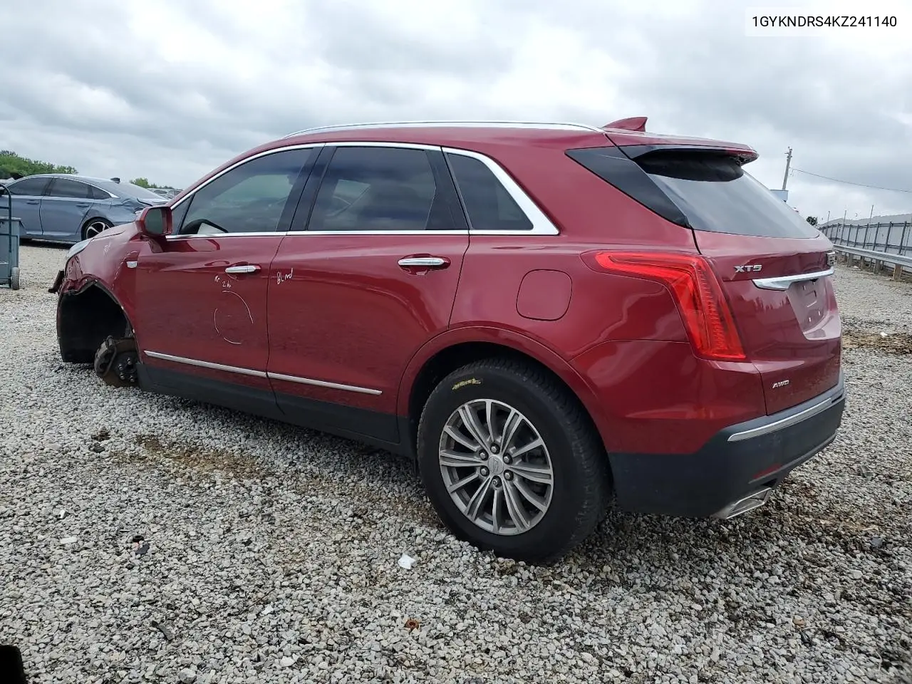 2019 Cadillac Xt5 Luxury VIN: 1GYKNDRS4KZ241140 Lot: 56068145