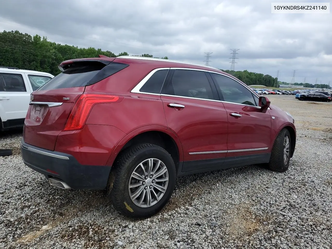 2019 Cadillac Xt5 Luxury VIN: 1GYKNDRS4KZ241140 Lot: 56068145