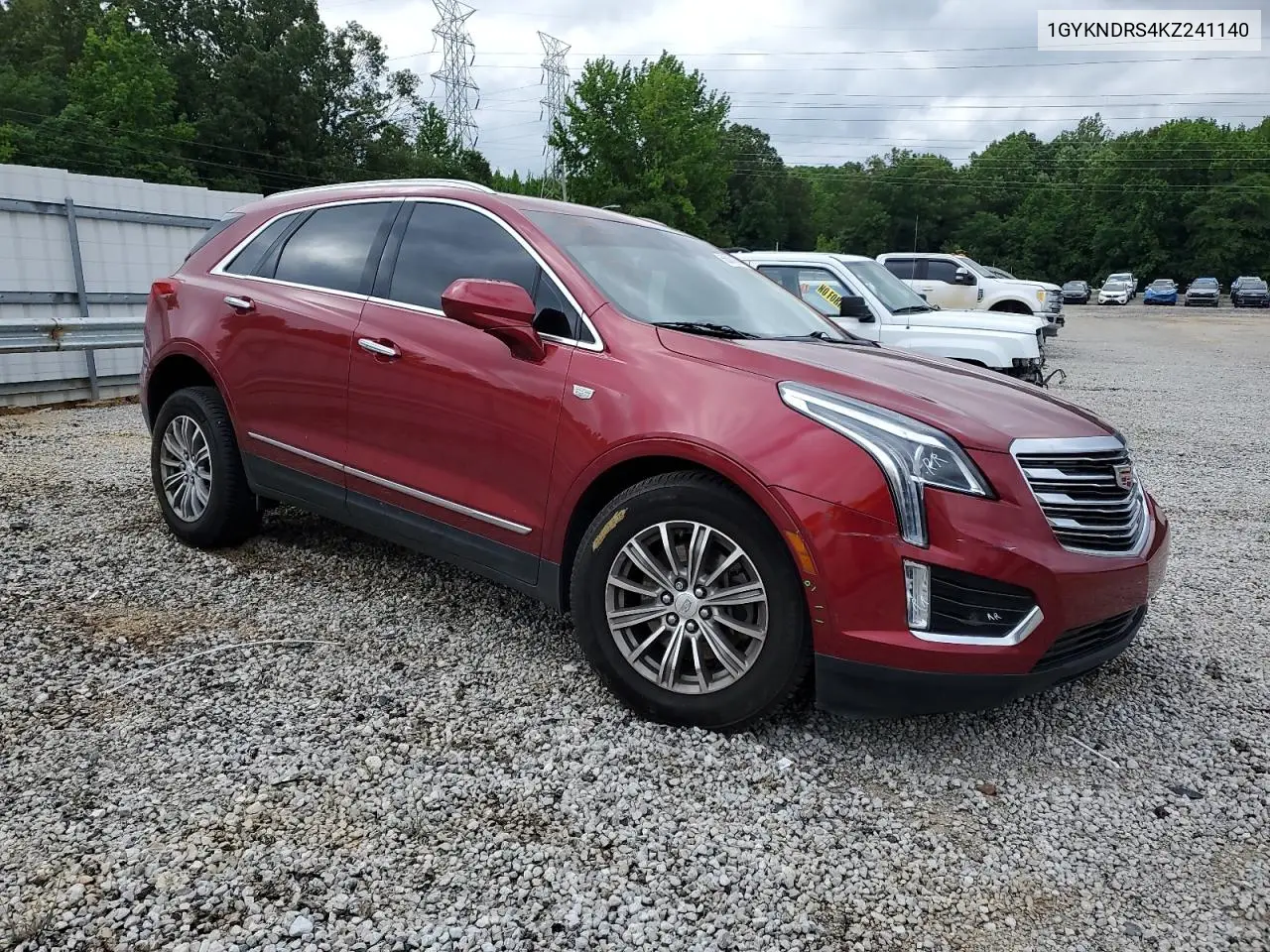 2019 Cadillac Xt5 Luxury VIN: 1GYKNDRS4KZ241140 Lot: 56068145