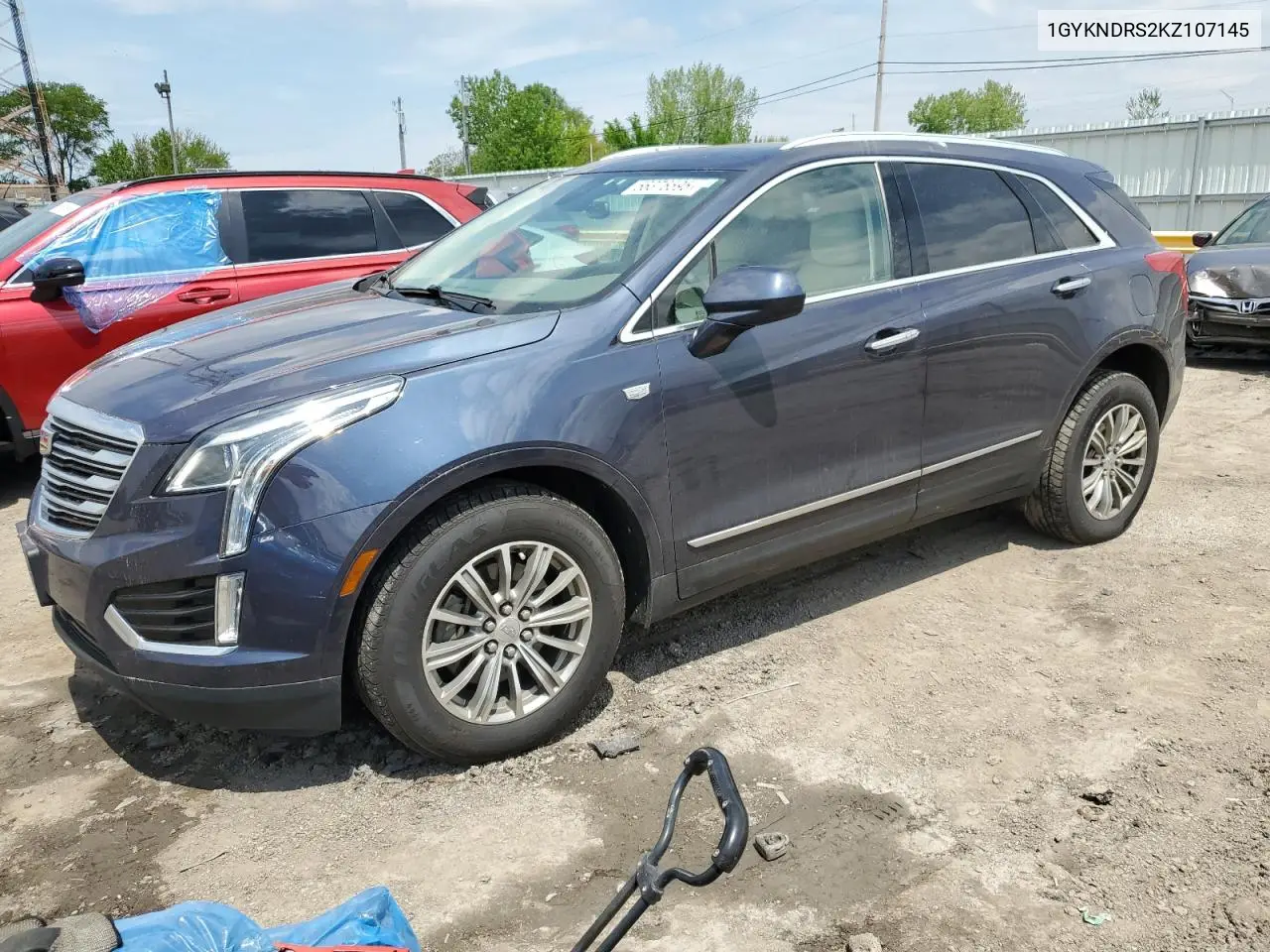 2019 Cadillac Xt5 Luxury VIN: 1GYKNDRS2KZ107145 Lot: 56376595