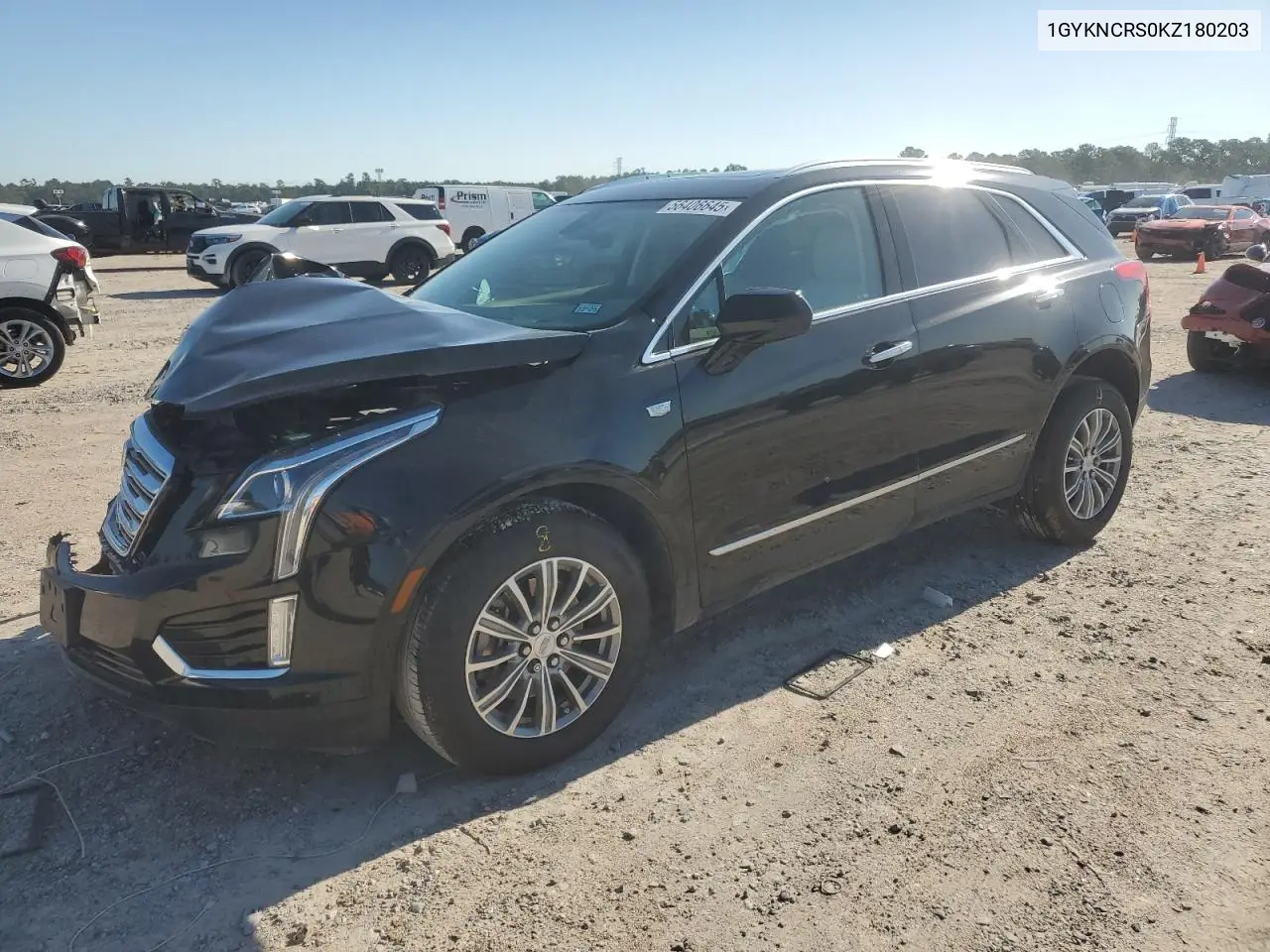 2019 Cadillac Xt5 Luxury VIN: 1GYKNCRS0KZ180203 Lot: 56406645