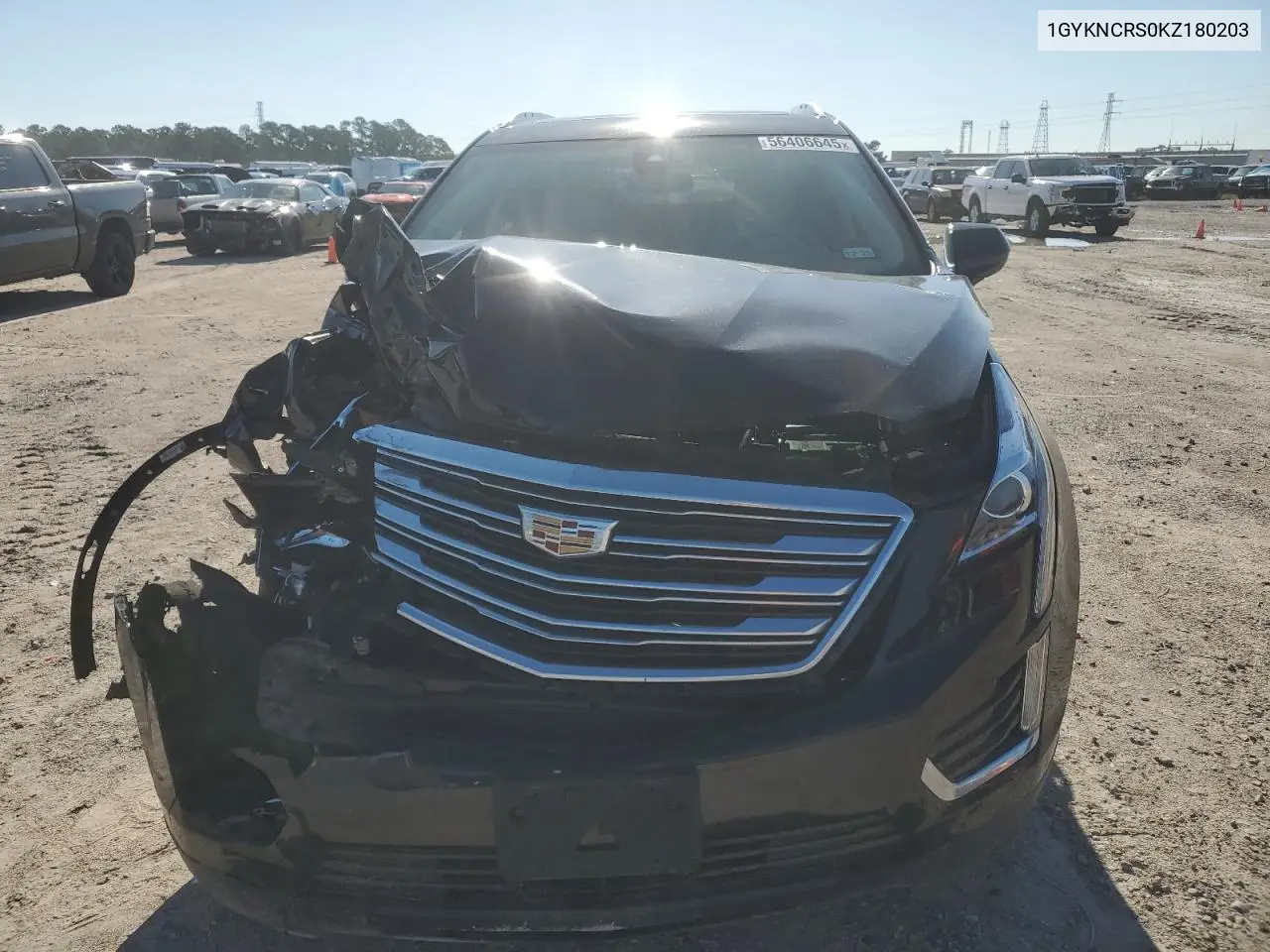 2019 Cadillac Xt5 Luxury VIN: 1GYKNCRS0KZ180203 Lot: 56406645