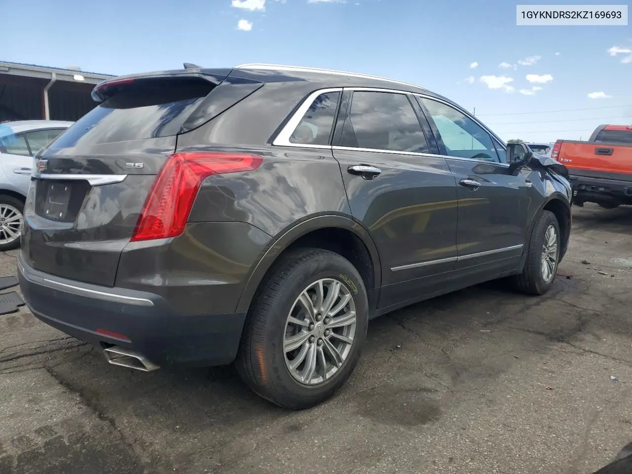 2019 Cadillac Xt5 Luxury VIN: 1GYKNDRS2KZ169693 Lot: 57128455