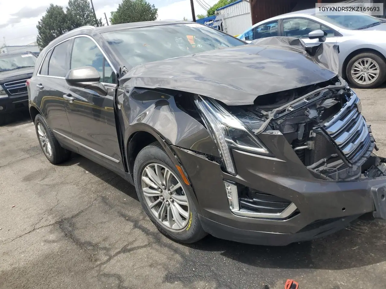 2019 Cadillac Xt5 Luxury VIN: 1GYKNDRS2KZ169693 Lot: 57128455