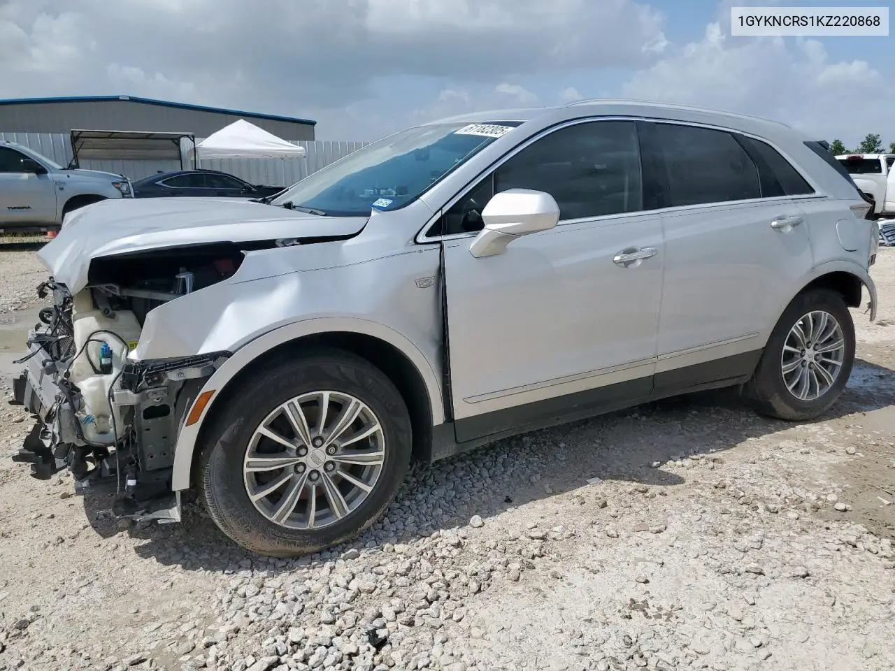 2019 Cadillac Xt5 Luxury VIN: 1GYKNCRS1KZ220868 Lot: 61182305