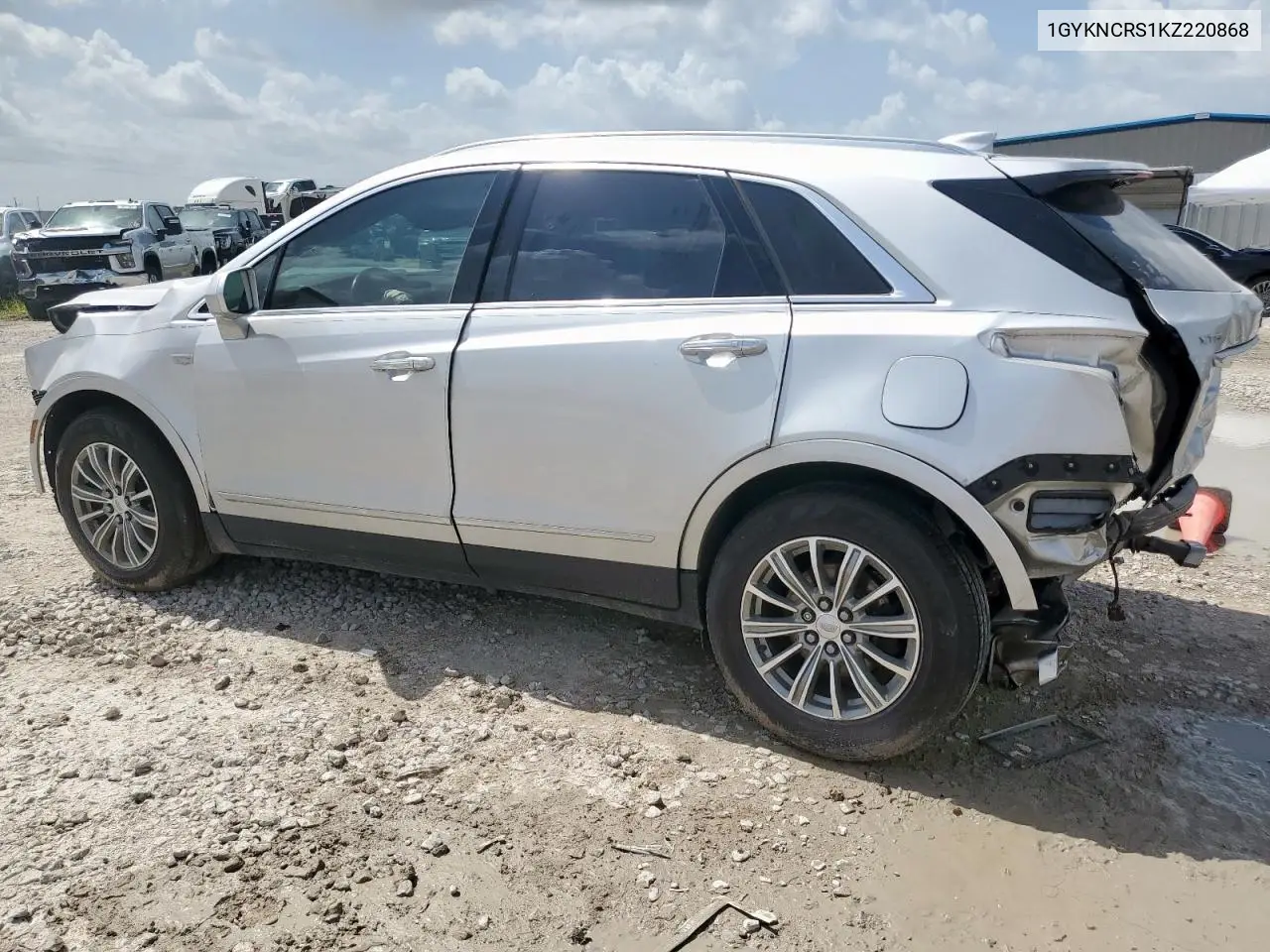 2019 Cadillac Xt5 Luxury VIN: 1GYKNCRS1KZ220868 Lot: 61182305