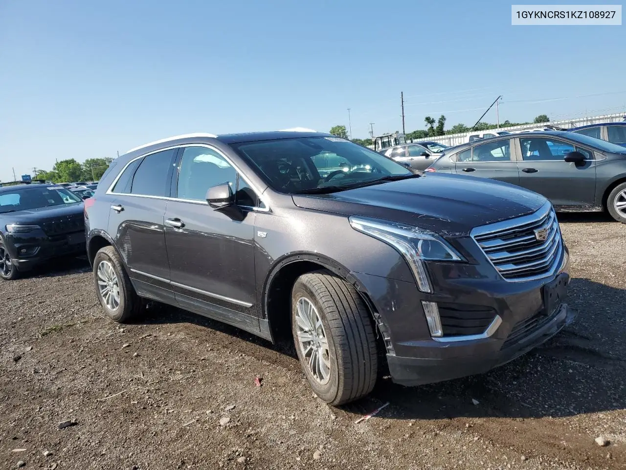 2019 Cadillac Xt5 Luxury VIN: 1GYKNCRS1KZ108927 Lot: 61185875