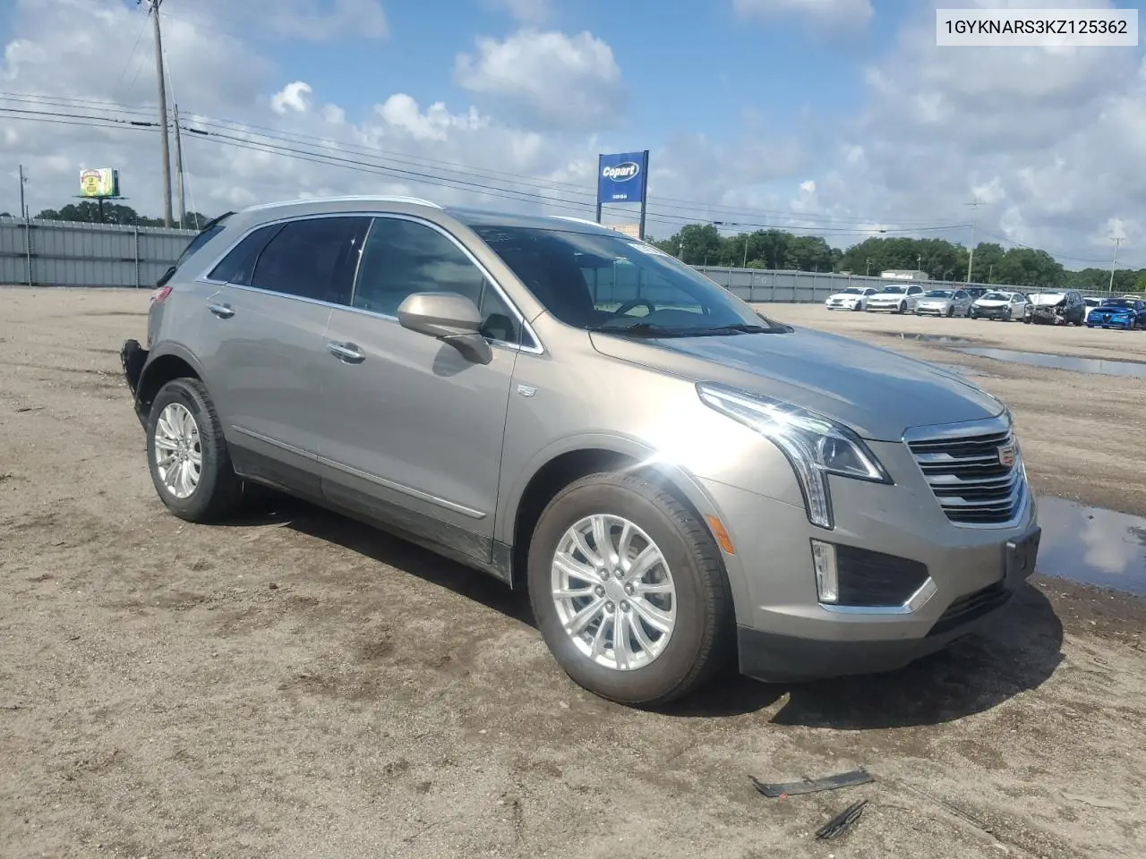 2019 Cadillac Xt5 VIN: 1GYKNARS3KZ125362 Lot: 61443345