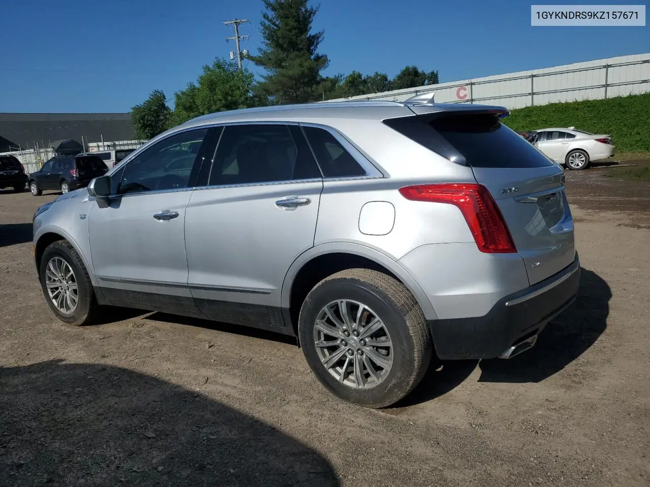 2019 Cadillac Xt5 Luxury VIN: 1GYKNDRS9KZ157671 Lot: 61660175