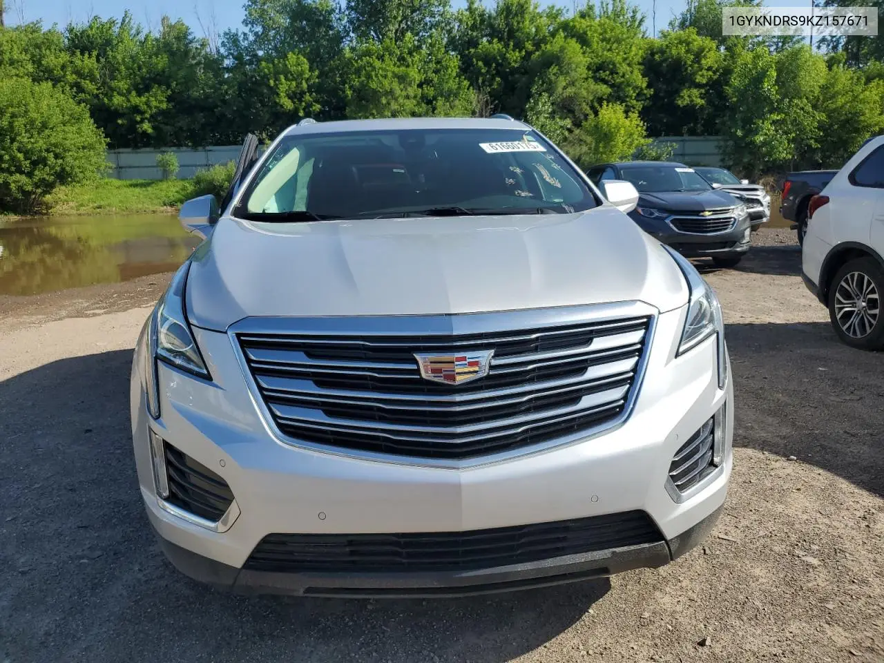 2019 Cadillac Xt5 Luxury VIN: 1GYKNDRS9KZ157671 Lot: 61660175