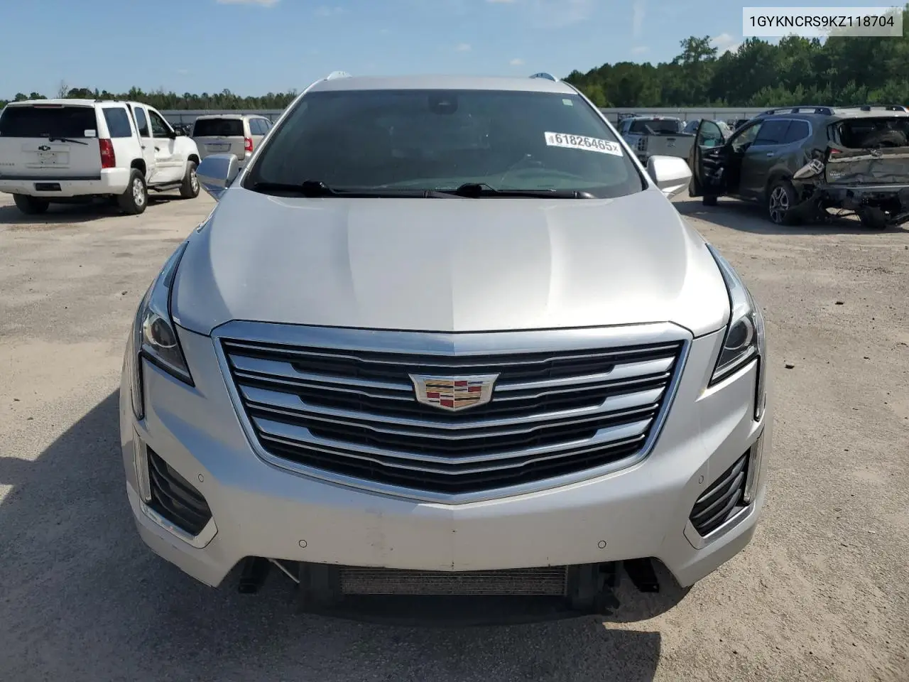 2019 Cadillac Xt5 Luxury VIN: 1GYKNCRS9KZ118704 Lot: 61826465