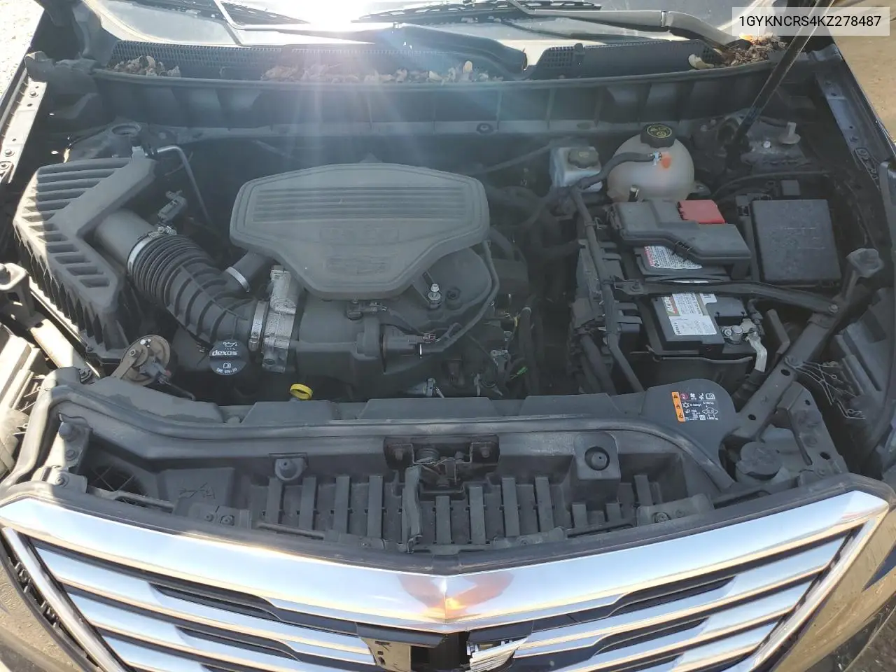 2019 Cadillac Xt5 Luxury VIN: 1GYKNCRS4KZ278487 Lot: 61974095