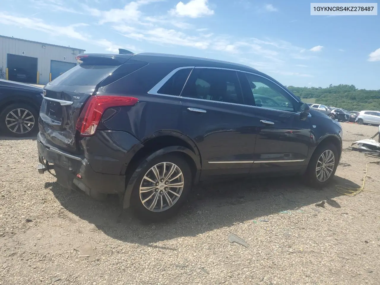 2019 Cadillac Xt5 Luxury VIN: 1GYKNCRS4KZ278487 Lot: 61974095