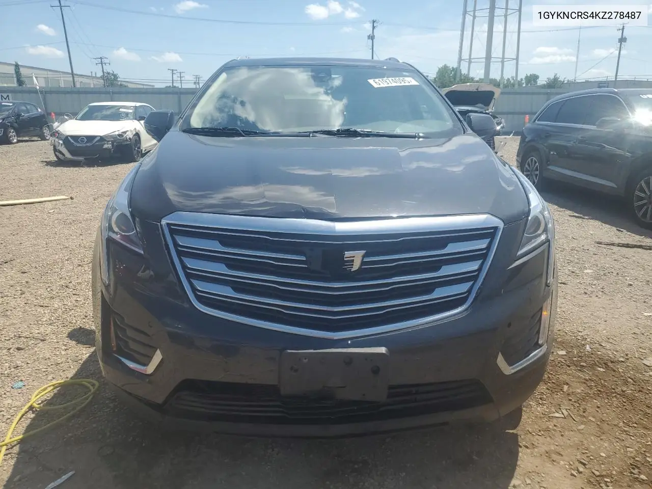 2019 Cadillac Xt5 Luxury VIN: 1GYKNCRS4KZ278487 Lot: 61974095