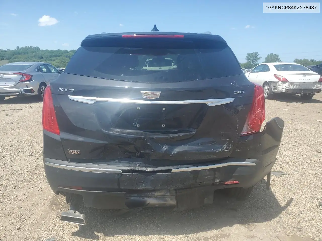 2019 Cadillac Xt5 Luxury VIN: 1GYKNCRS4KZ278487 Lot: 61974095
