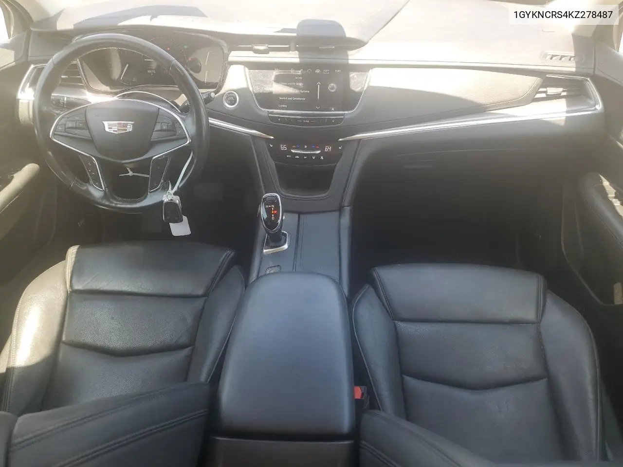 2019 Cadillac Xt5 Luxury VIN: 1GYKNCRS4KZ278487 Lot: 61974095