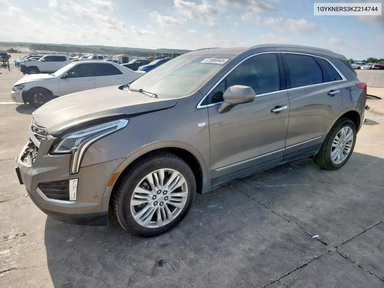 2019 Cadillac Xt5 Premium Luxury VIN: 1GYKNERS3KZ214744 Lot: 61986945