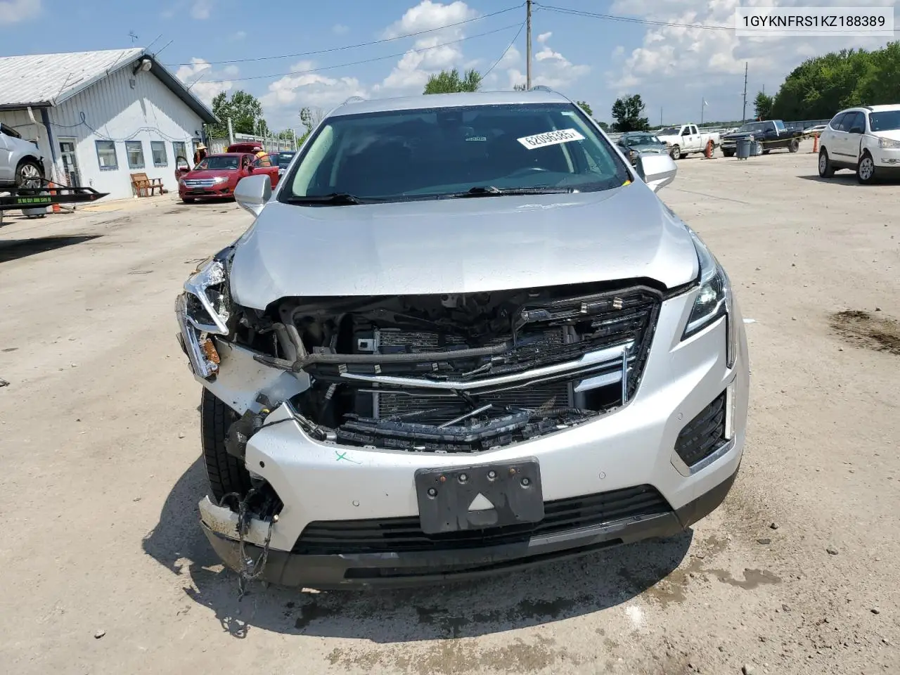 2019 Cadillac Xt5 Premium Luxury VIN: 1GYKNFRS1KZ188389 Lot: 62096385