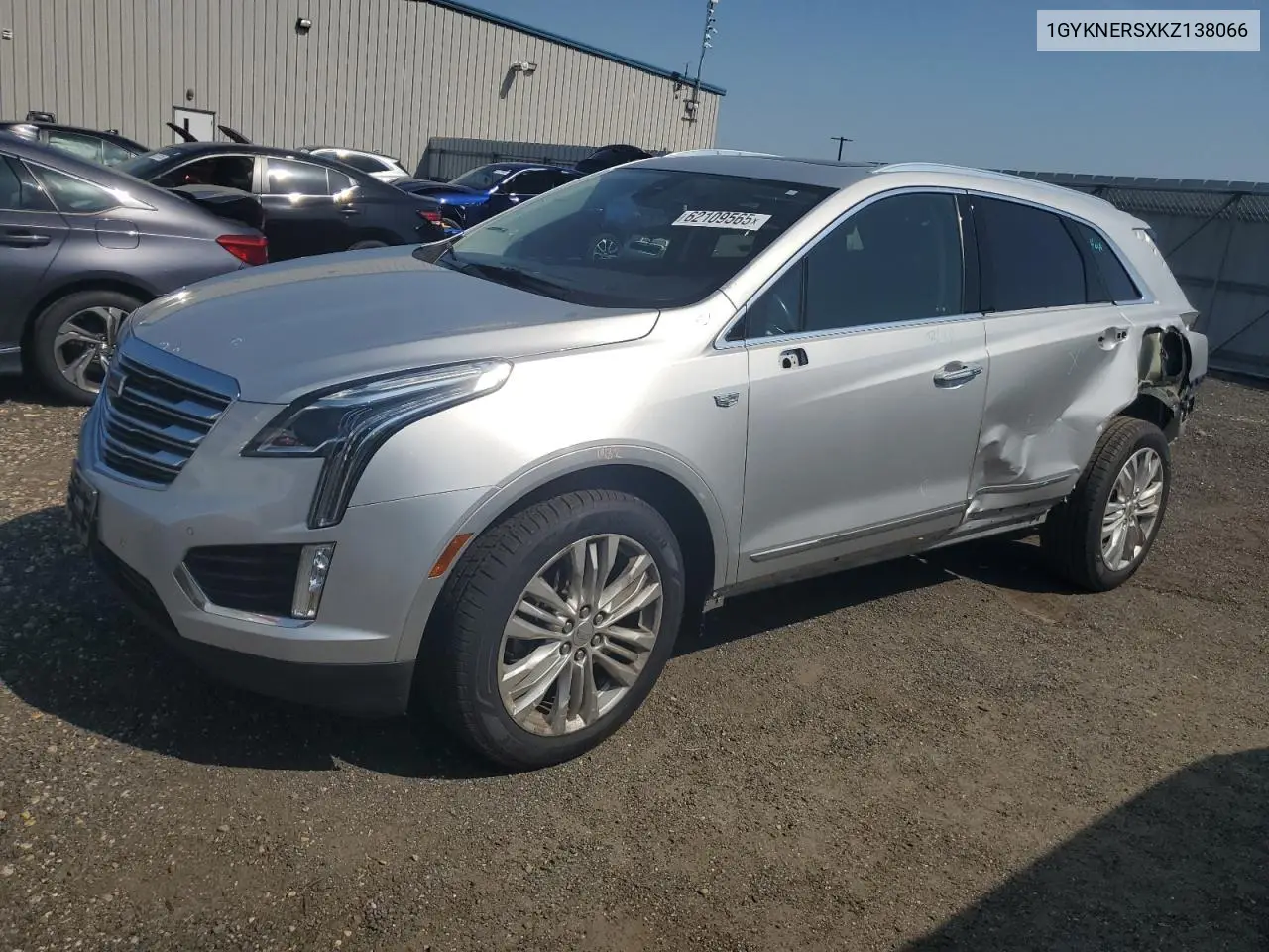 2019 Cadillac Xt5 Premium Luxury VIN: 1GYKNERSXKZ138066 Lot: 62109565