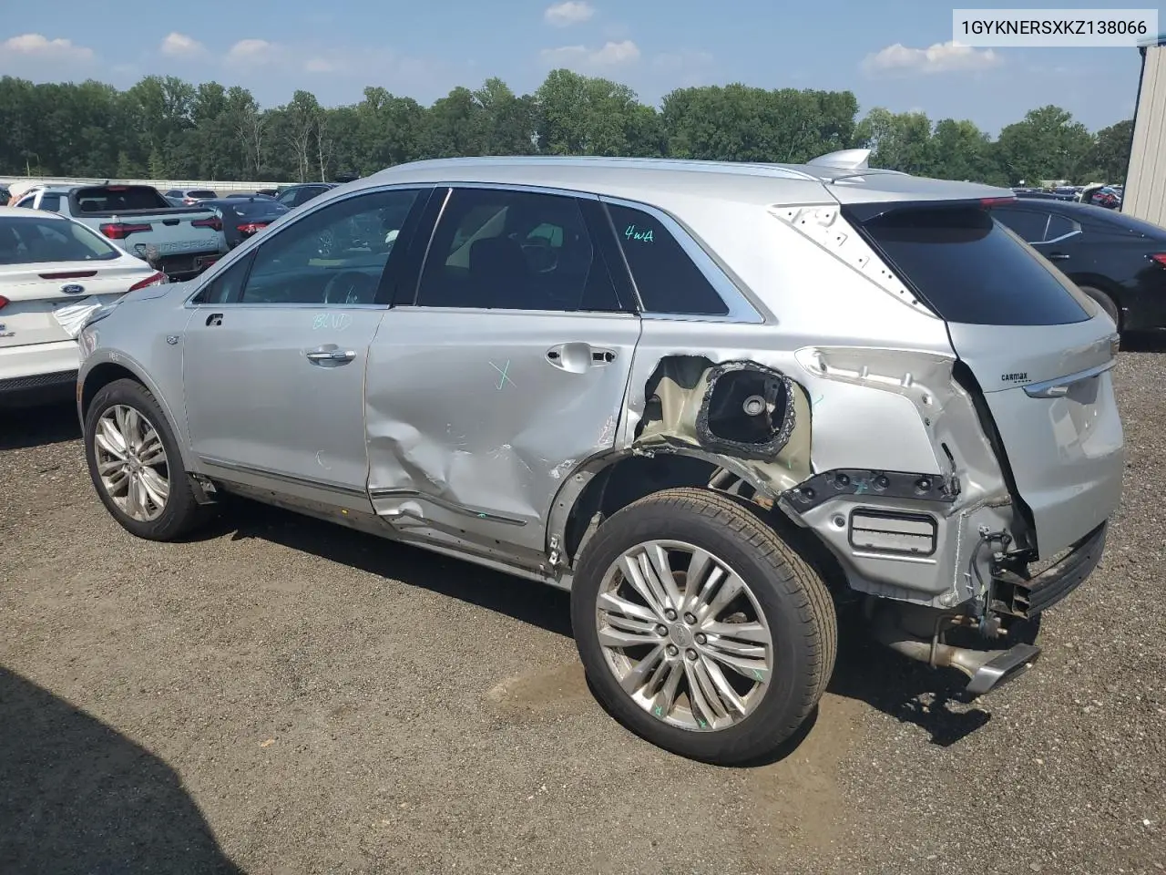 2019 Cadillac Xt5 Premium Luxury VIN: 1GYKNERSXKZ138066 Lot: 62109565
