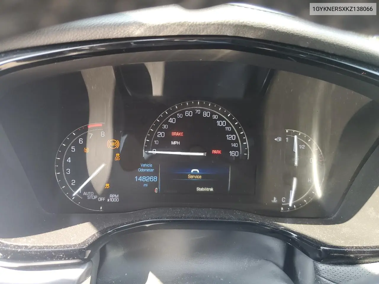 2019 Cadillac Xt5 Premium Luxury VIN: 1GYKNERSXKZ138066 Lot: 62109565