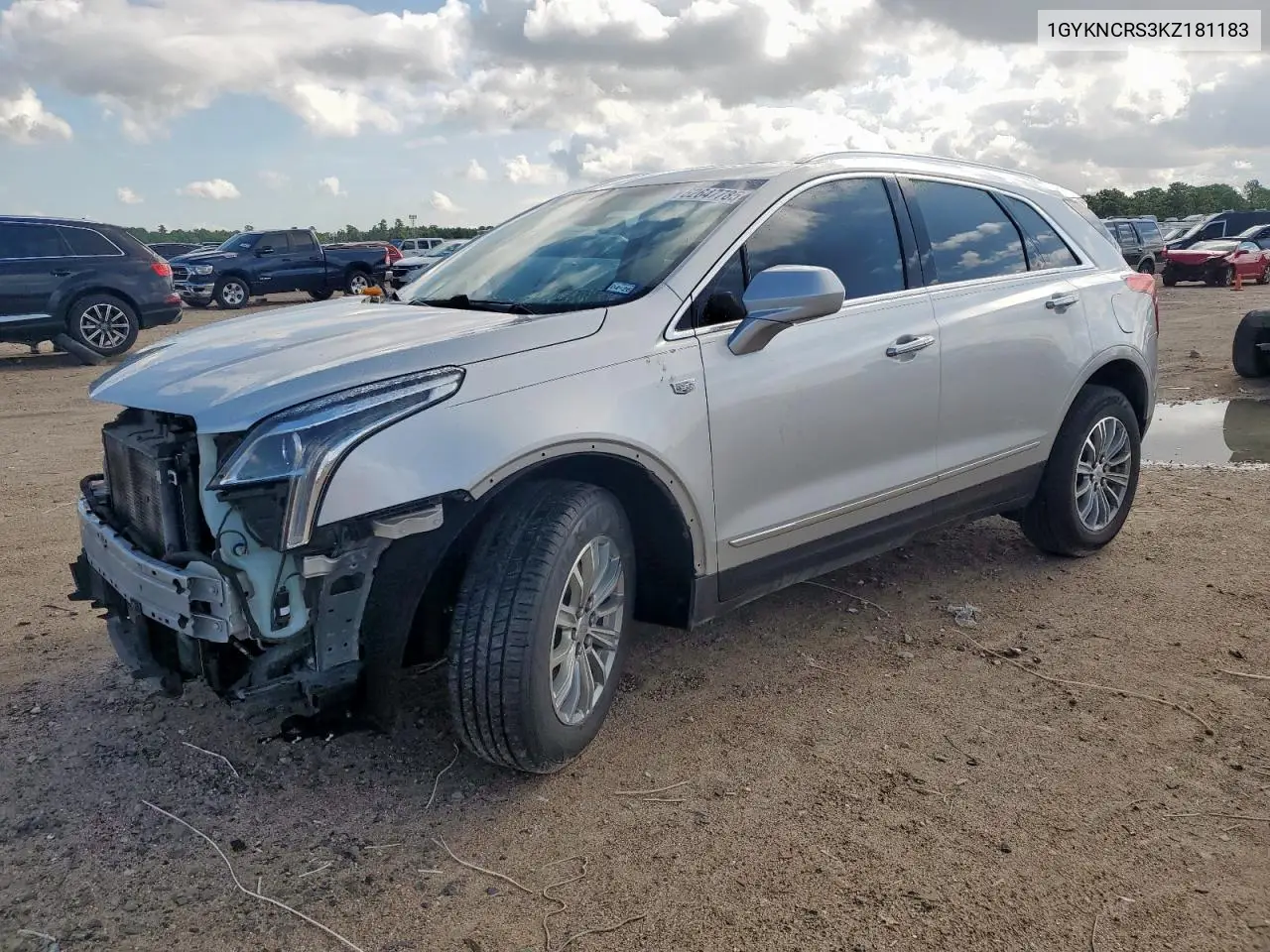2019 Cadillac Xt5 Luxury VIN: 1GYKNCRS3KZ181183 Lot: 62647785