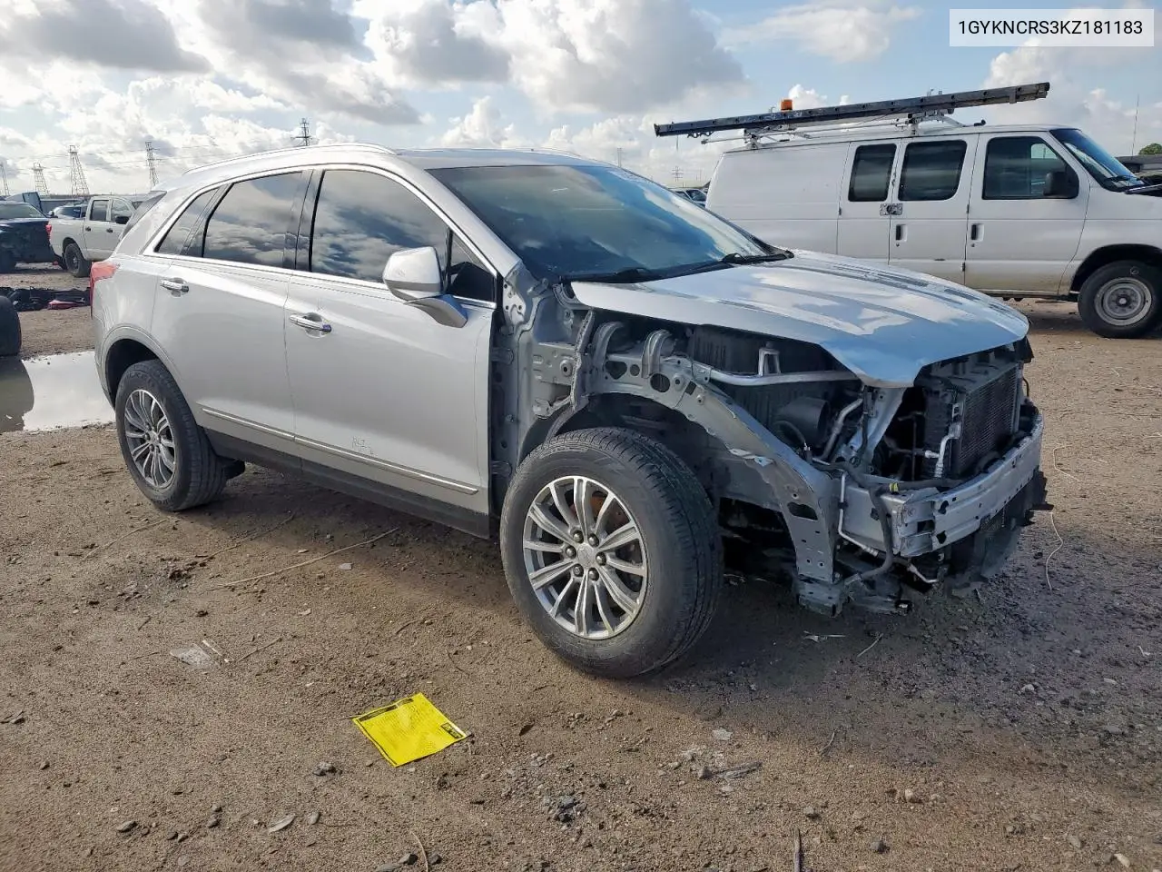 2019 Cadillac Xt5 Luxury VIN: 1GYKNCRS3KZ181183 Lot: 62647785