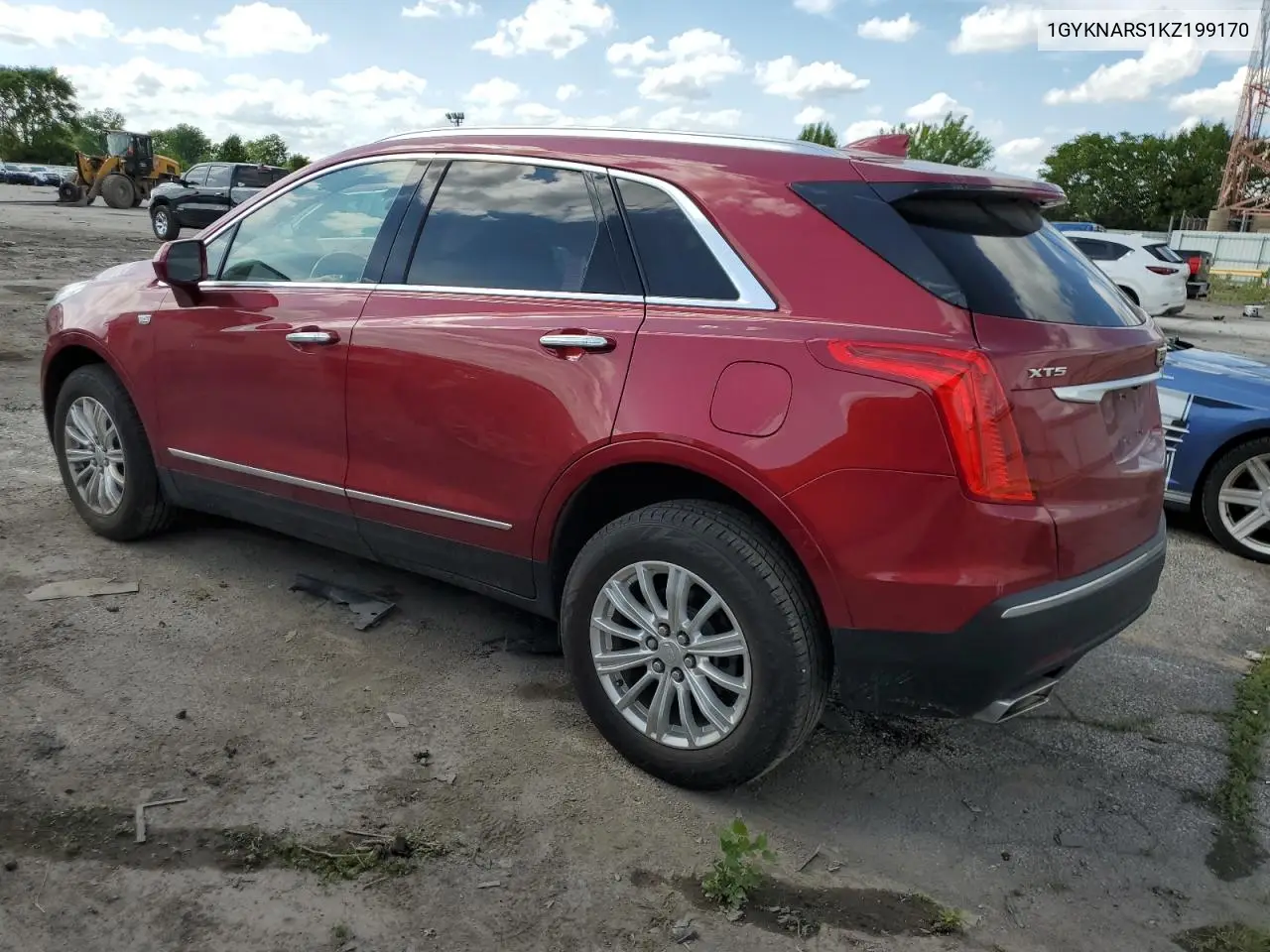 2019 Cadillac Xt5 VIN: 1GYKNARS1KZ199170 Lot: 62650695
