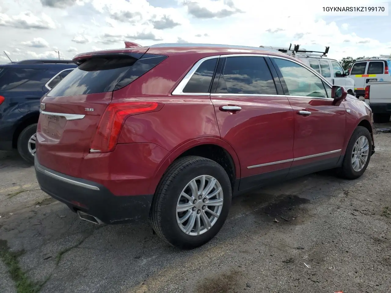 2019 Cadillac Xt5 VIN: 1GYKNARS1KZ199170 Lot: 62650695