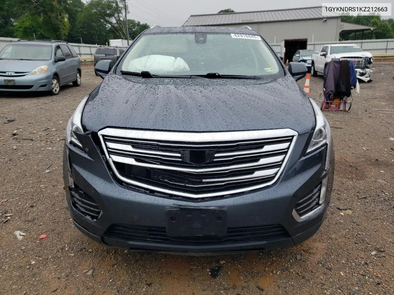 2019 Cadillac Xt5 Luxury VIN: 1GYKNDRS1KZ212663 Lot: 62916945