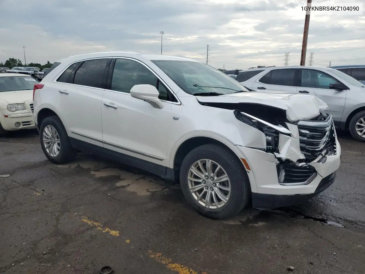 2019 Cadillac Xt5 VIN: 1GYKNBRS4KZ104090 Lot: 62929695